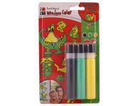 Knutselen raamstickers maken monsters