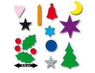 Plakfiguren Kerst