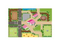 Speelkleed paarden manege