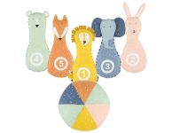 Zachte baby bowling set dieren
