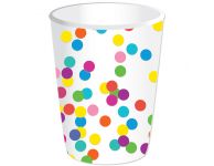 Bekers confetti 8 stuks