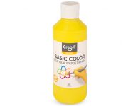 Basic plakkaatverf 250ml geel