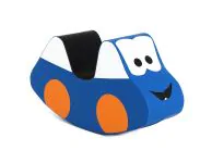 Foam auto blauw