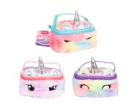 Pluche eenhoorntas beauty case