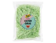 Deco gras van papier lichtgroen 30g