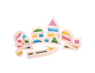 Regenboog blokken 24pcs