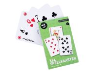 XXL speelkaarten 18,5 x 12 cm plasti