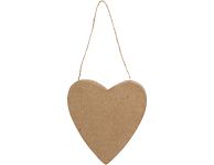 Knutsel hanger hart van papier-maché