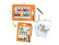 Magneetbord 2in1 dubbelzijdig set & sort