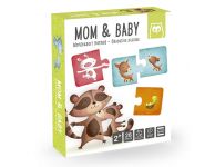 Puzzel mama en baby dieren