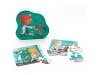 Puzzels dierenarts 4 in 1