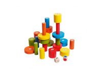 Houten spel Torreta in blik