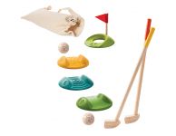 Houten mini golf set