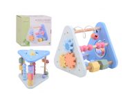 Houten baby activiteiten driehoek