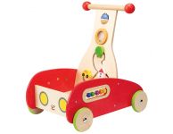 Houten duwkar met activity