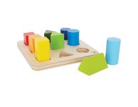 Houten sorteerplank vormen