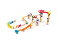 Houten knikkerbaan set, 81 pcs