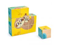 Blokpuzzel wilde dieren