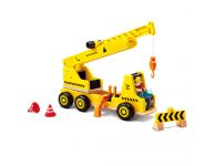 Houten speelgoed kraan Hape