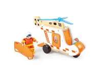 Houten ambulance helikopter