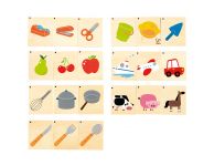 Houten spel Trio