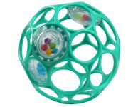 Oball baby rammelaar blauwgroen
