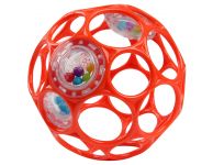 Oball baby rammelaar rood