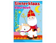 Sinterklaas kleurboek met stickers