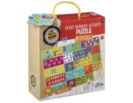Grote cijfer vloerpuzzel