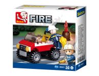 Speelgoed brandweer jeep