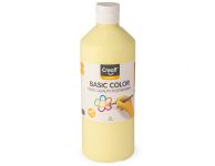 Basic plakkaatverf 500ml pastelgeel