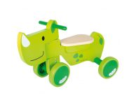 Houten loopfiets rhino