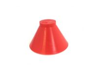Anti knoei verfpot stopper rood | 320ml