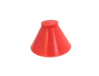 Anti knoei verfpot stopper rood | 320ml