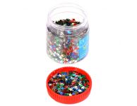 Knutsel glitter sterretjes multicolor