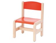 Beuken stoel rood, 26 cm