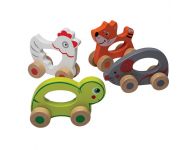 Rollende dieren 4 assorti