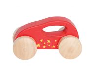 Houten auto | Rood