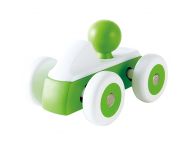 Houten speelgoedauto groen