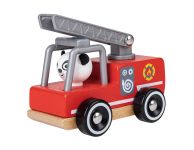 Houten brandweerwagen