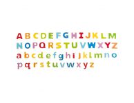 Magnetische letters ABC