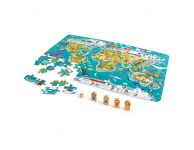 Puzzel en spel wereld toer