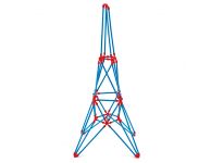 Bamboe constructie sticks eiffel toren