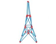 Bamboe constructie sticks eiffel toren