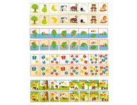 Houten spel Listen to clues
