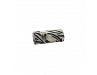 Kinder brillenkoker zebra wit